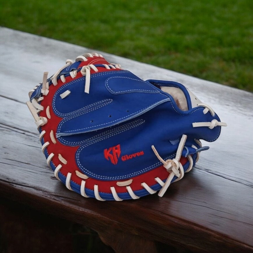 33.5 Catcher's Mitt Blue & Red