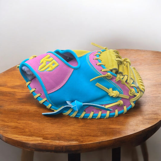 32.5 Catcher's Mitt Teal & Yellow
